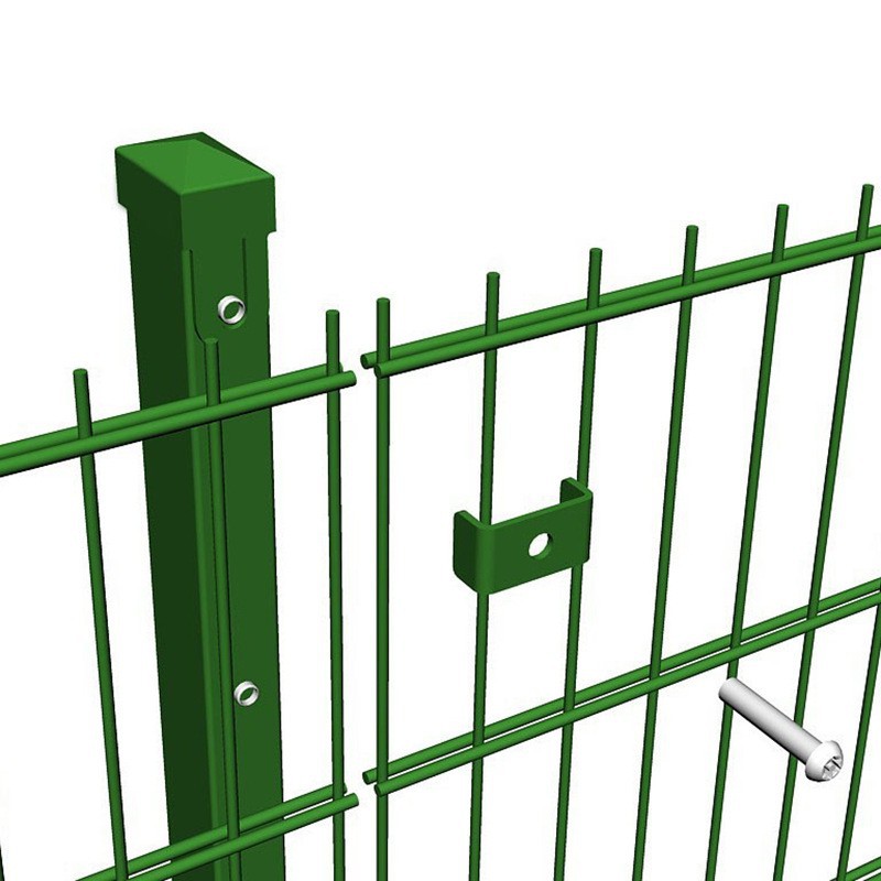 Fabricante personalizado 868 alambre de doble clip 656 alambre de estadio de doble clip de alambre de malla de alambre de púas malla de valla