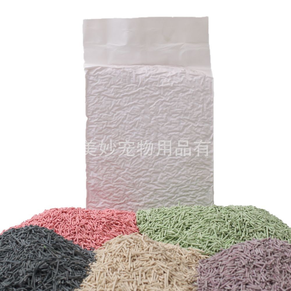 Ritmo gato tofu arena para gatos té verde original arena para gatos maíz arena para gatos carbón de bambú 2mm desodorante sin polvo grupo gato