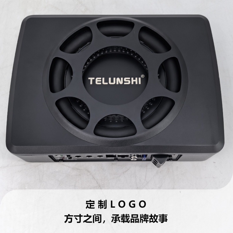 Source Factory 10inch Ultra-Thin Subwoofer for Car Under-Seat High-Power Compact Bass Speaker Car Audio Pure Bass