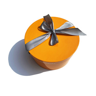 Factory Direct Sales Round Carton Top and Bottom Cover Flats Bottom Flats Cover Paper Tube Packaging Flats Cover Drum Packaging Gift Box Carton