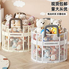 折叠脏衣篮多功能手提式脏衣篓收纳筐可折叠洗衣篮子可挂壁收纳篮