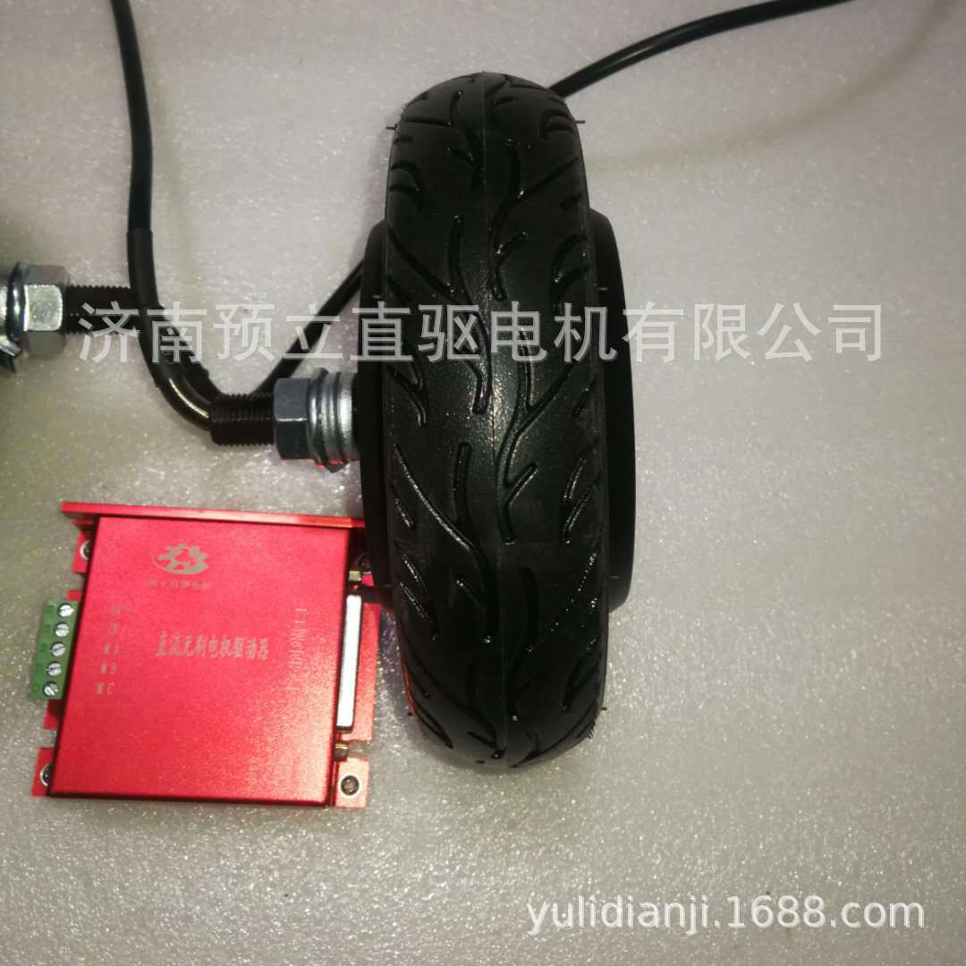 轮毂伺服电机、智能机器人行走电机、  配双电机驱动器  行走转向