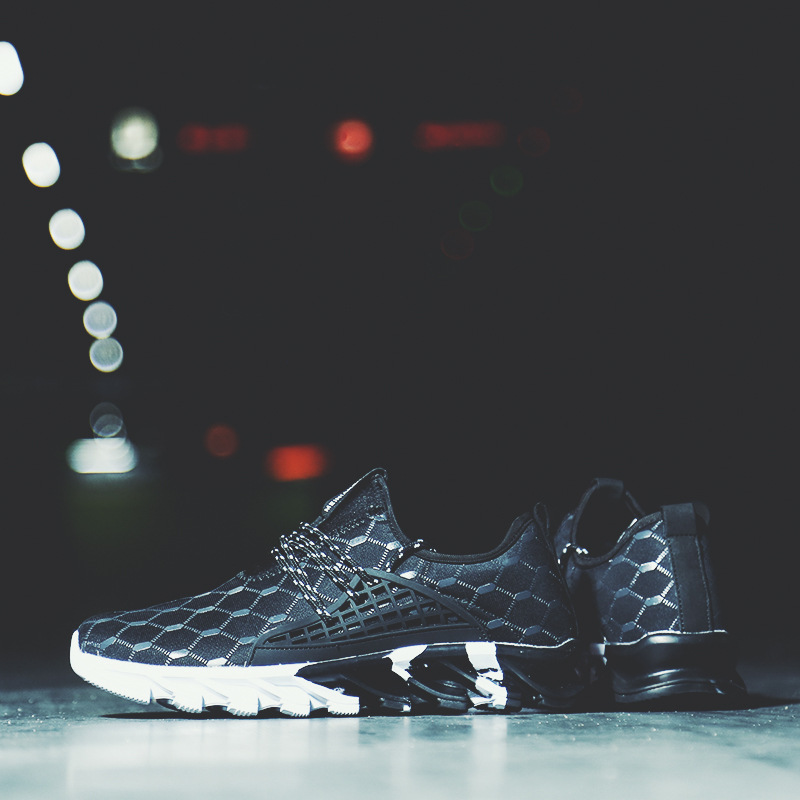 2024 Outdoor Tourism Autumn Lace up Mesh Sailing Sports Men's Single Shoes_voghion.com