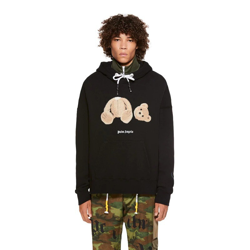 Palm Palm Angels Angels Headless Bear Sweatshirt Towel Loose Teddy Bear Hoodie for Men and Women Couples Palm Palm Angels Angels Headless Bear Sweatshirt Towel Loose Teddy Bear Hoodie for Men and Women Couples
