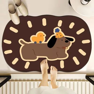 Avtomobil döşəmə paspasları – Mat Dirty and Easy to - hat-puppy-4060cm-diatom-mud