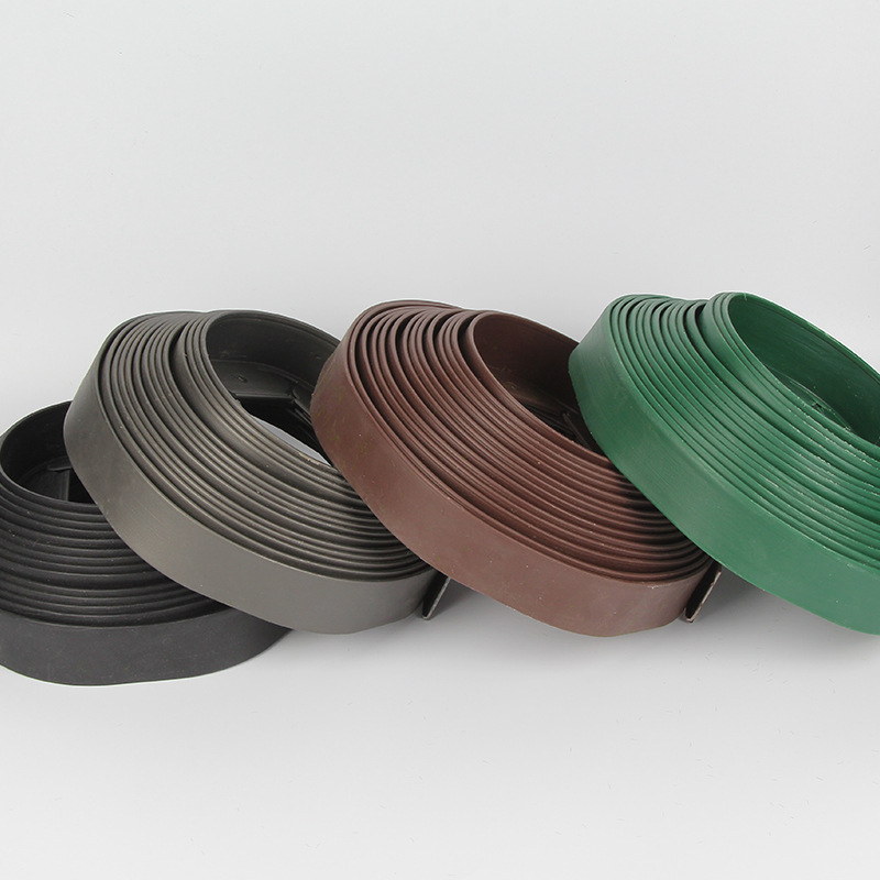 Manufacturer wholesale of L-shaped garden grass and stone isolation belt, green isolation belt landscape green tape root board