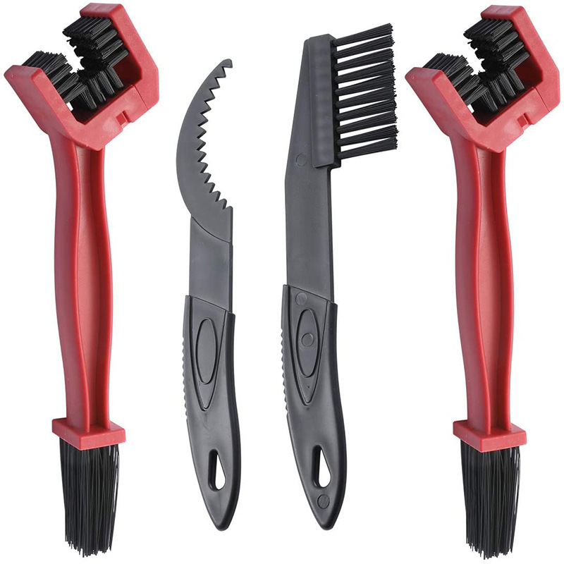 Traje de combinación de limpieza de bicicletas transfronteriza cepillo grande cepillo pequeño palanca de limpieza herramienta de cadena de volante de bicicleta