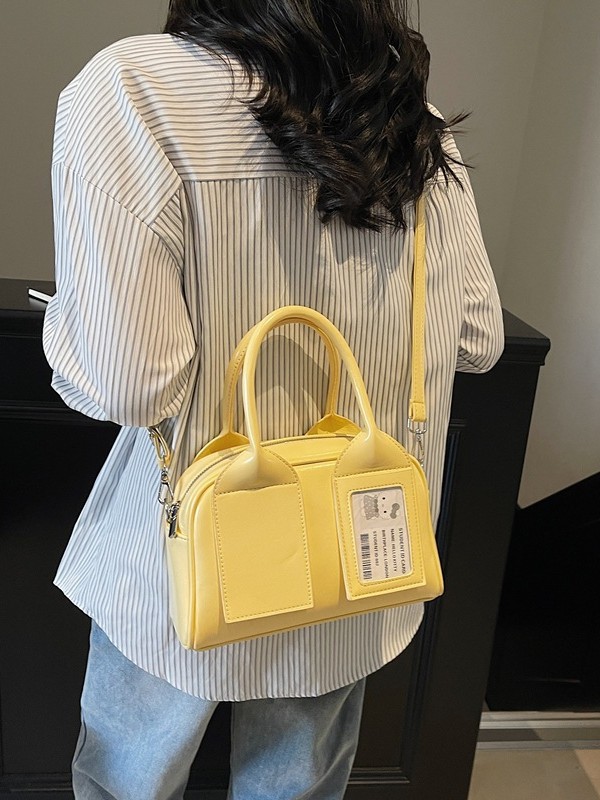 Comercio exterior transfronterizo nuevo estilo bolso Boston bolso femenino 2025 moda coreana bolso de mensajero casual de un solo hombro