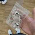 Single Steel Color Oval [Send Ring]]