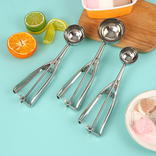 Ice cream spoon ball digger ice cream spoon fruit ball player watermelon measuring spoon stainless steel ice cream spoon