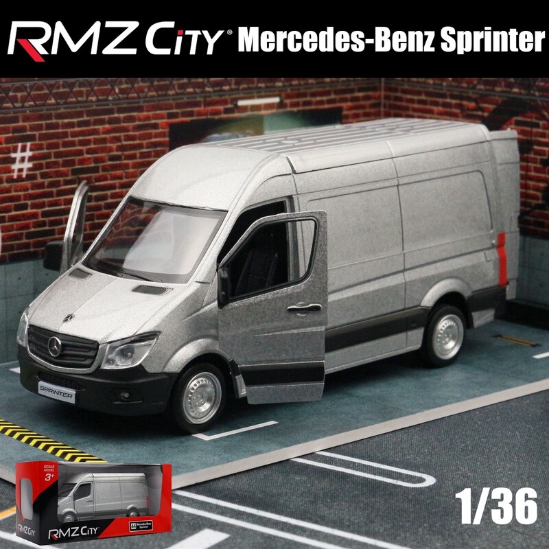 Yufeng 5inch Alloy Car 1:36 Mercedes-Benz Sprint Mpv Lingte Business Car Van Model Pull-Back Toy