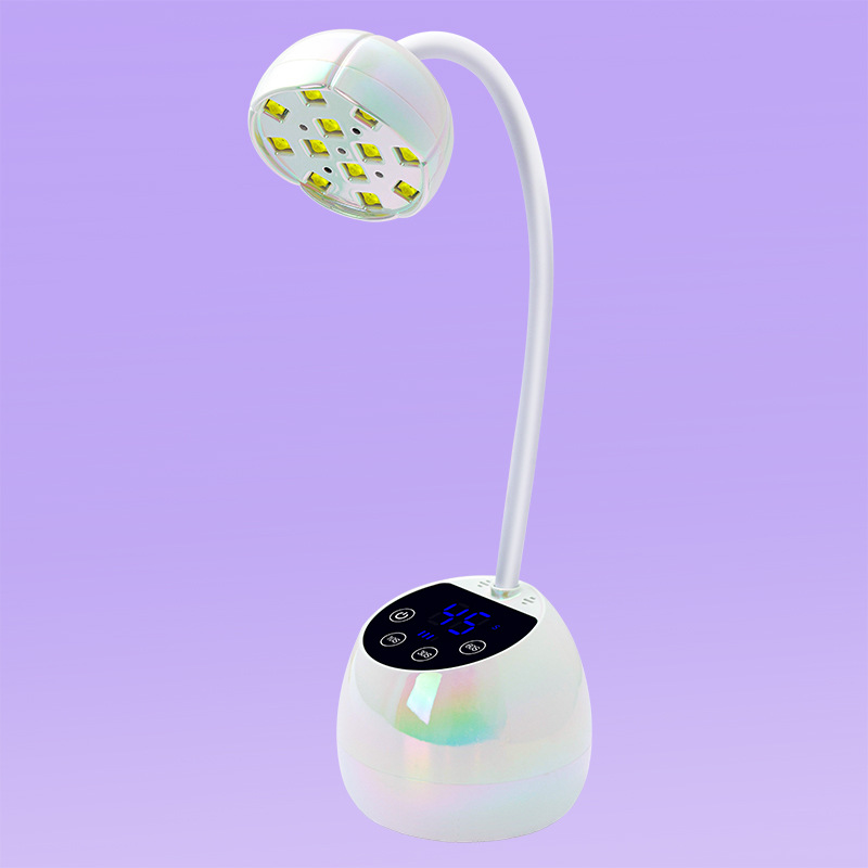 新款感应美甲灯光疗机贴甲片专用蓄电速干指甲凝胶固化灯36W/UV灯