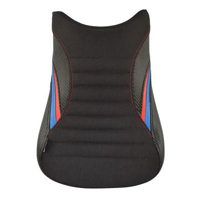 Cushion Back Seat Bag — Motorcycle cushion - highlight-front-cushion-blue