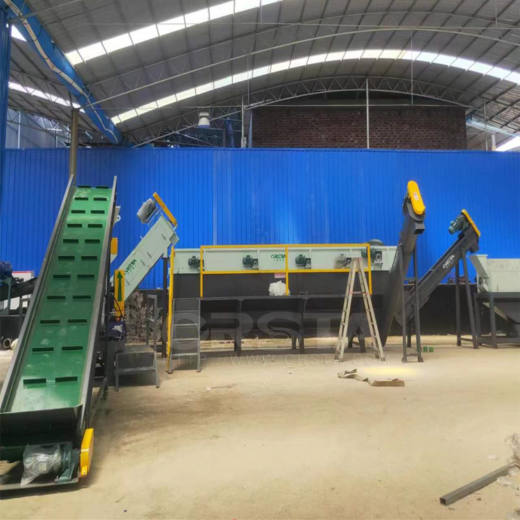 澳门区域供应pet瓶回收清洗线 pet塑料瓶粉碎清洗线纸塑料机