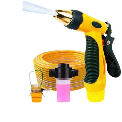High pressure car wash water gun: gardening cleaning tool
