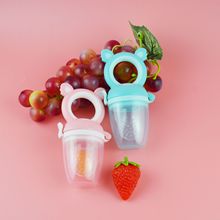 婴儿咬咬袋吃水果辅食器宝宝果蔬乐牙胶喂食器袋现货批发奶嘴
