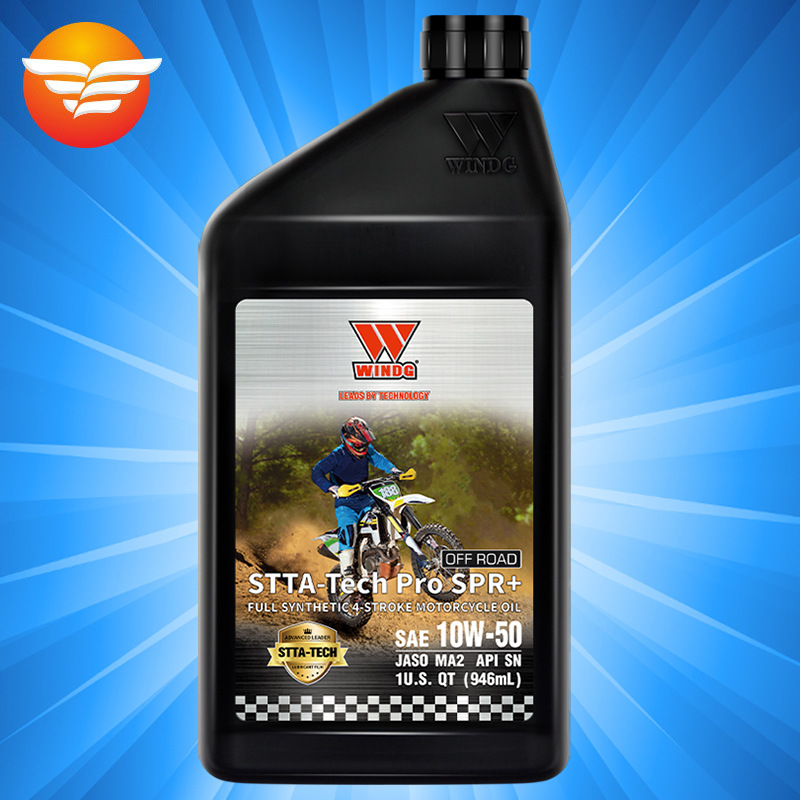 唯格摩托车机油 WINDG SPR+ 10W50 SN级进口全合成越野摩托车机油