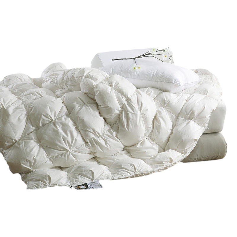 180-Count Pure Cotton Duvet Winter Quilt 95% White Goose down Quilt Winter Quilt 98% down Quilt Core Hungarian down Spring and Autumn Quilt