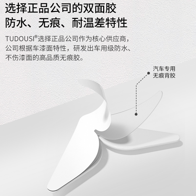 Car door corner invisible transparent seamless anti-collision sticker Car door edge anti scratch protective tape decoration