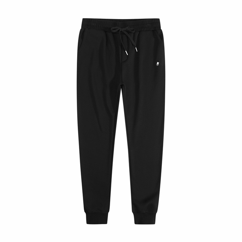Cross-Border Popular Polo Pony Logo Sweatpants for Men, Sports Casual Fleece-Lined Thick Embroidered Solid Color Jogger Sweatpants Cross-Border Popular Polo Pony Logo Sweatpants for Men, Sports Casual Fleece-Lined Thick Embroidered Solid Color Jogger Sweatpants