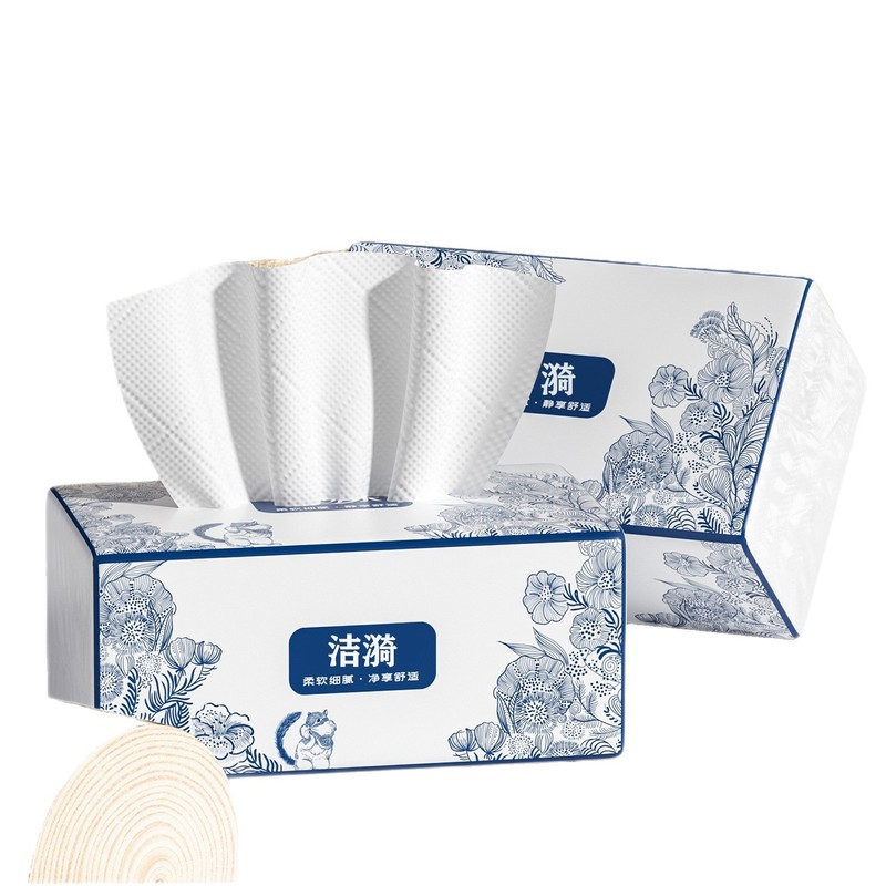 40包抽纸原木纸巾整箱家用餐巾纸面巾卫生纸商用擦手纸小包|undefined