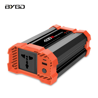 12V24V转-110V220V外置保险丝户外逆变器400W足功率车载逆变器