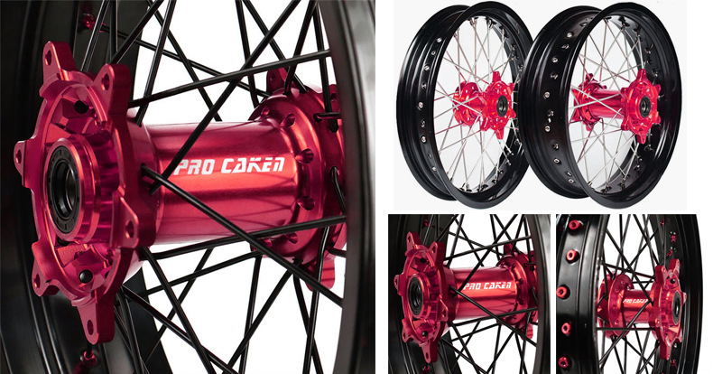 CRF hub bearing front and rear wheel modified drum core domestic/imported bearing cross-country motorcycle modified parts
