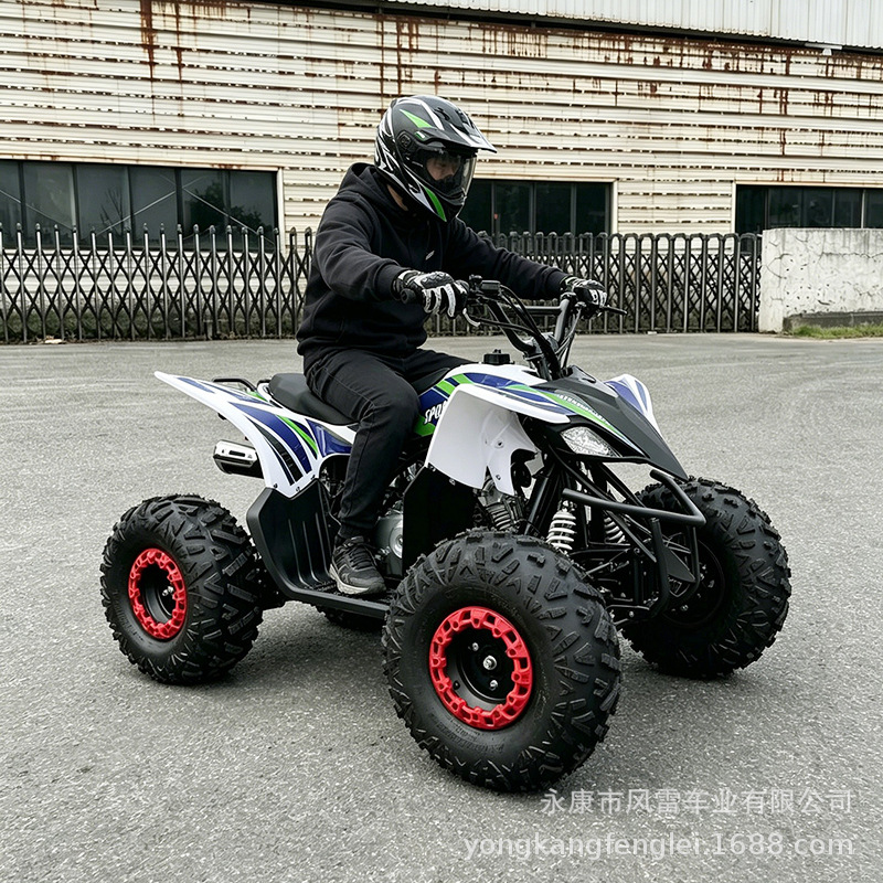 Cuatrimoto Todoterreno ATV 125cc de Hierro y Plástico a Gasolina