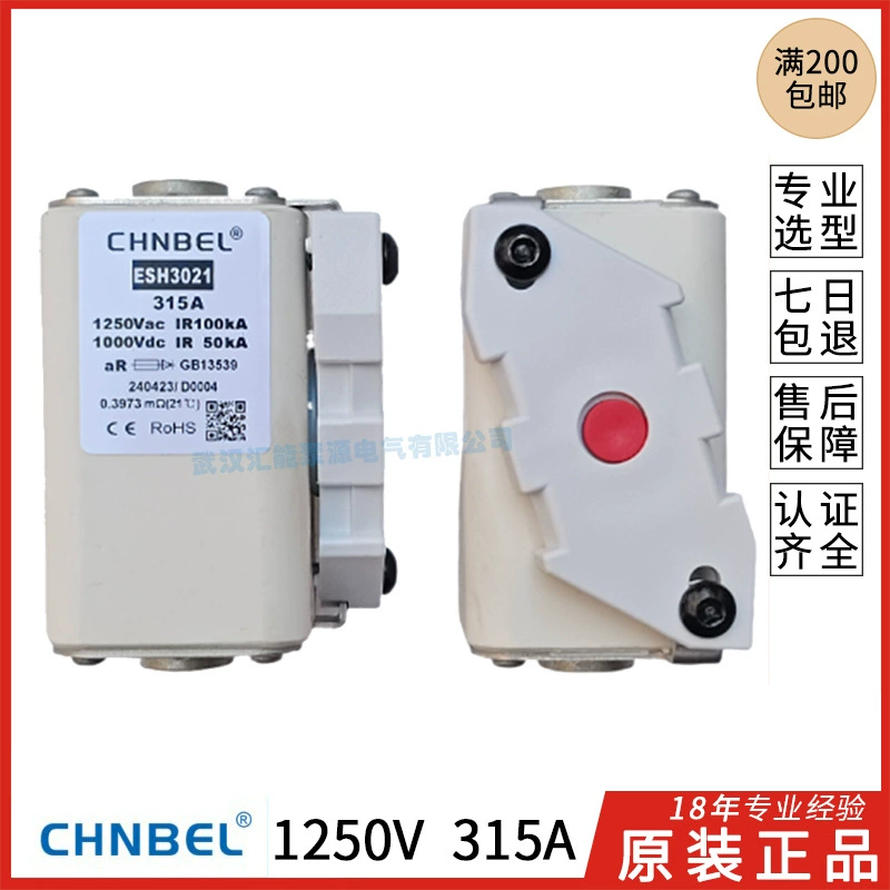 中贝CHNBEL Страхование ESH3021 315A 1000VDC предохранитель с двумя 2A-250V микровыключателем