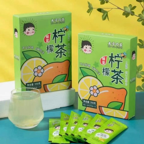 Muzi's Tea Honey Pomelo Tea, plum sauce, passion fruit tea, lemon tea, summer cold brew tea, fruit tea box set