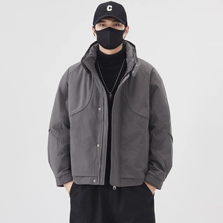 FW11145 2025冬季新款英伦日系店主极简风新国标50白鸭绒轻薄