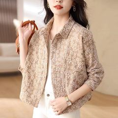 クロスボーダーショートコート女性春秋韓国版新作個性ファッション小柄カジュアル野球服ジャケットカーディガン上着