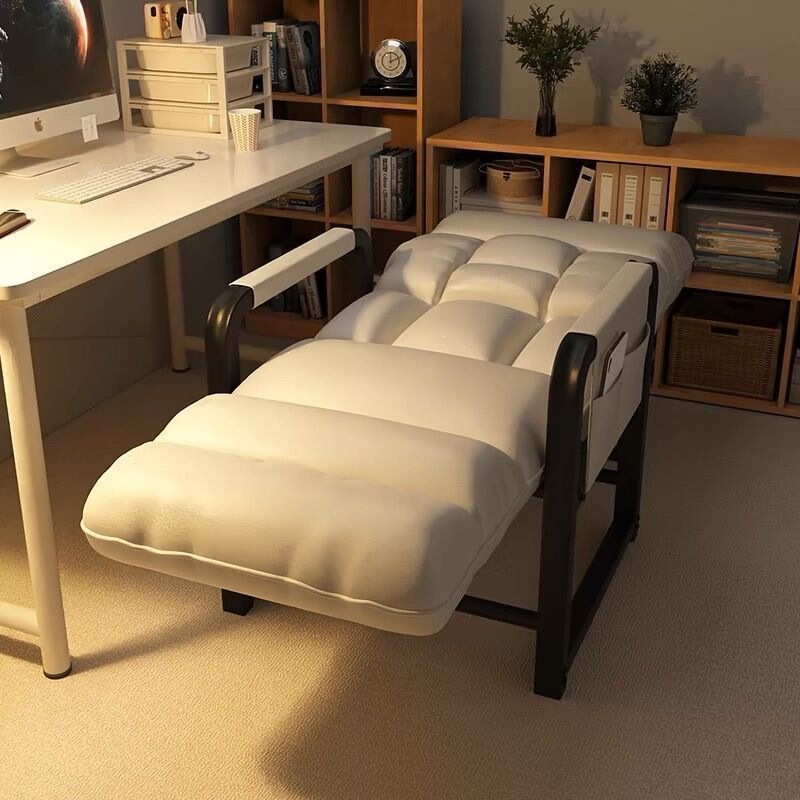 Computer Chair, Dormitory Chair, Folding Chair for Lunch Break, Dual-Purpose Lazy Sofa, Student Dormitory Recliner