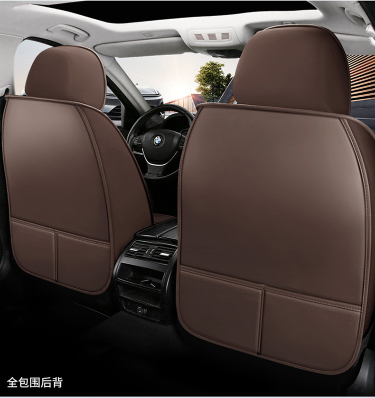 Factory Direct Supply Wholesale Car Seat Cushion Full Leather Seat Cover Full Surround Universal for All Seasons Car Seat Cover Car Cushion