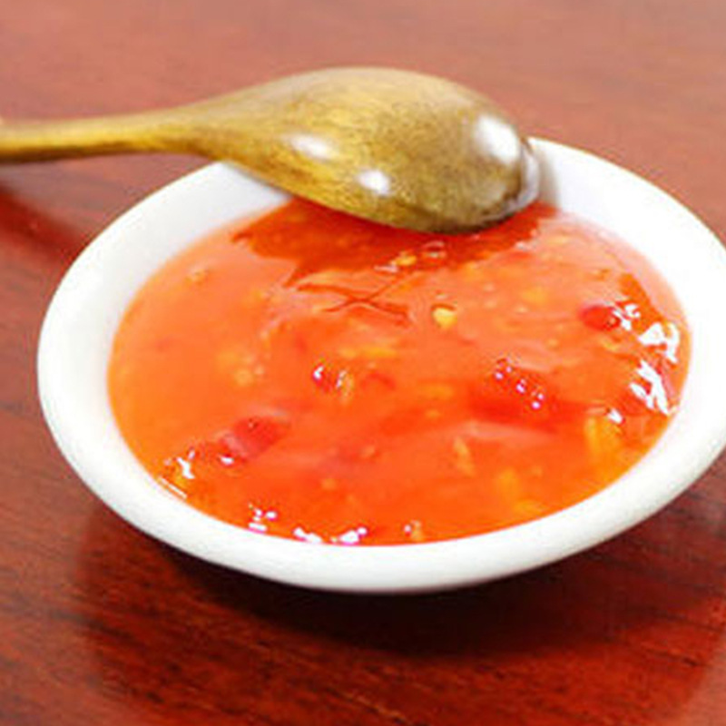 Min Guan Tai Style Spicy Chicken Sauce 820ml, Thailand Flavor Sweet and Sour Chicken Wing Dressing BBQ Chili Dip Sauce Wholesale