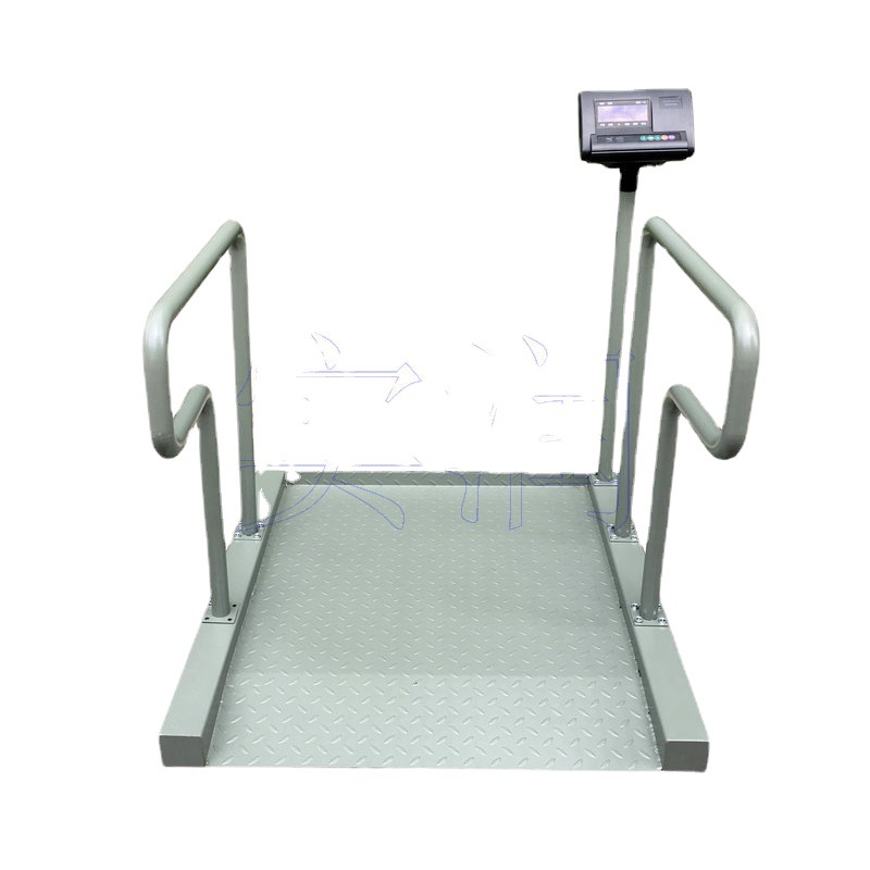 医院血液透析室秤轮椅体重秤SCS-300体检称重连接病房电脑轮椅称