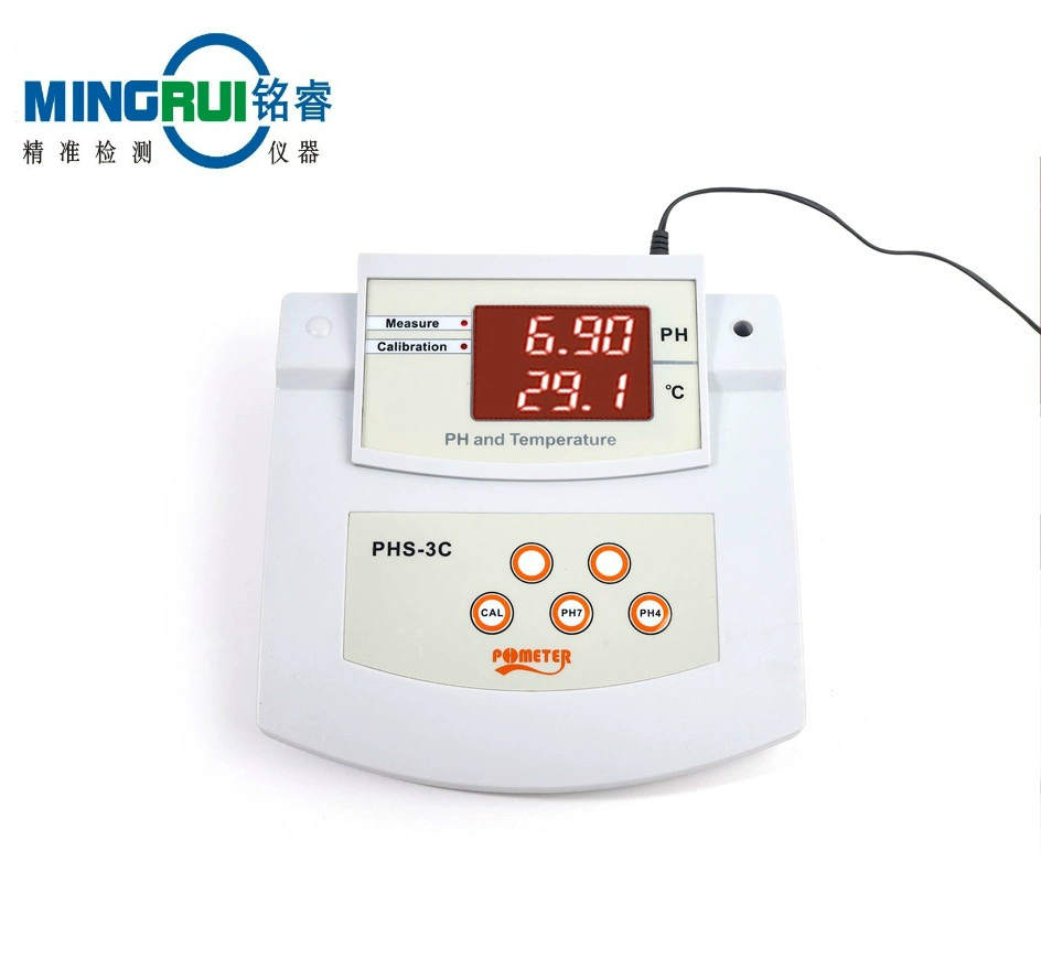 Лабораторный Настольный PH-метр PH-тестер PHS-3C