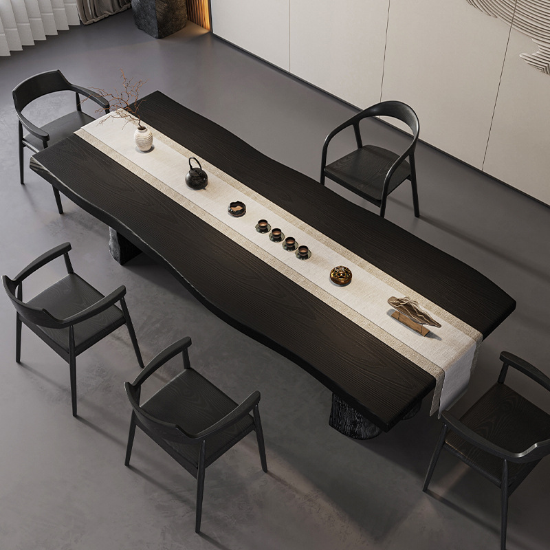 2.0m 티 테이블 + 슈멧 의자 + 광시마 의자*4