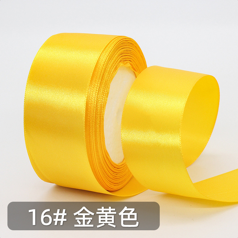 Fábrica al por mayor 5cm accesorios de ropa cinta de poliéster cinta de decoración de la boda cinta de regalo caja de embalaje