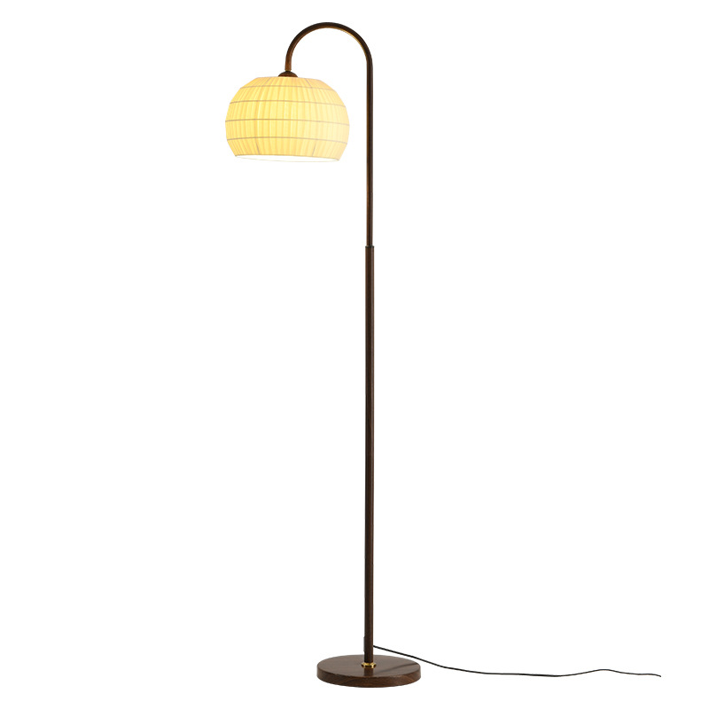 Lámpara de piso retro francesa Nanyang sofá sala de estar decoración medieval atmósfera de luz de pesca americana luz de lectura L138 image 5