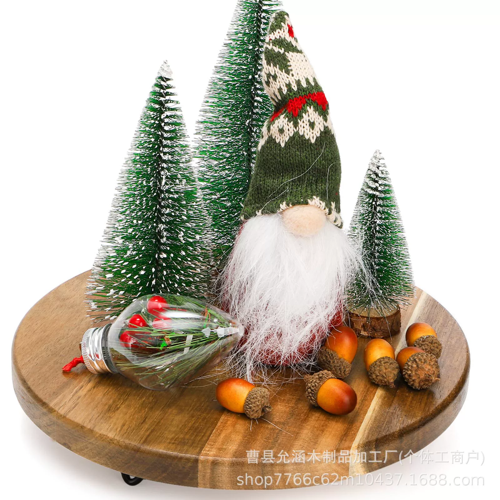 Деревянная горшечная полка круглая зеленая посадка столешница декоративная основа цветочный горшок основание ароматерапия основание ванной комнаты