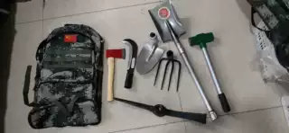 加工定制单组合兵消防组套工具巡山工具背包7件套可拆卸