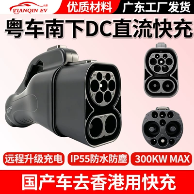 Tianqin Yueche Southbound Charging Ccs2 European Standard Charger to National Standard Car Fast Charging Dc Adapter European Standard to National Standard