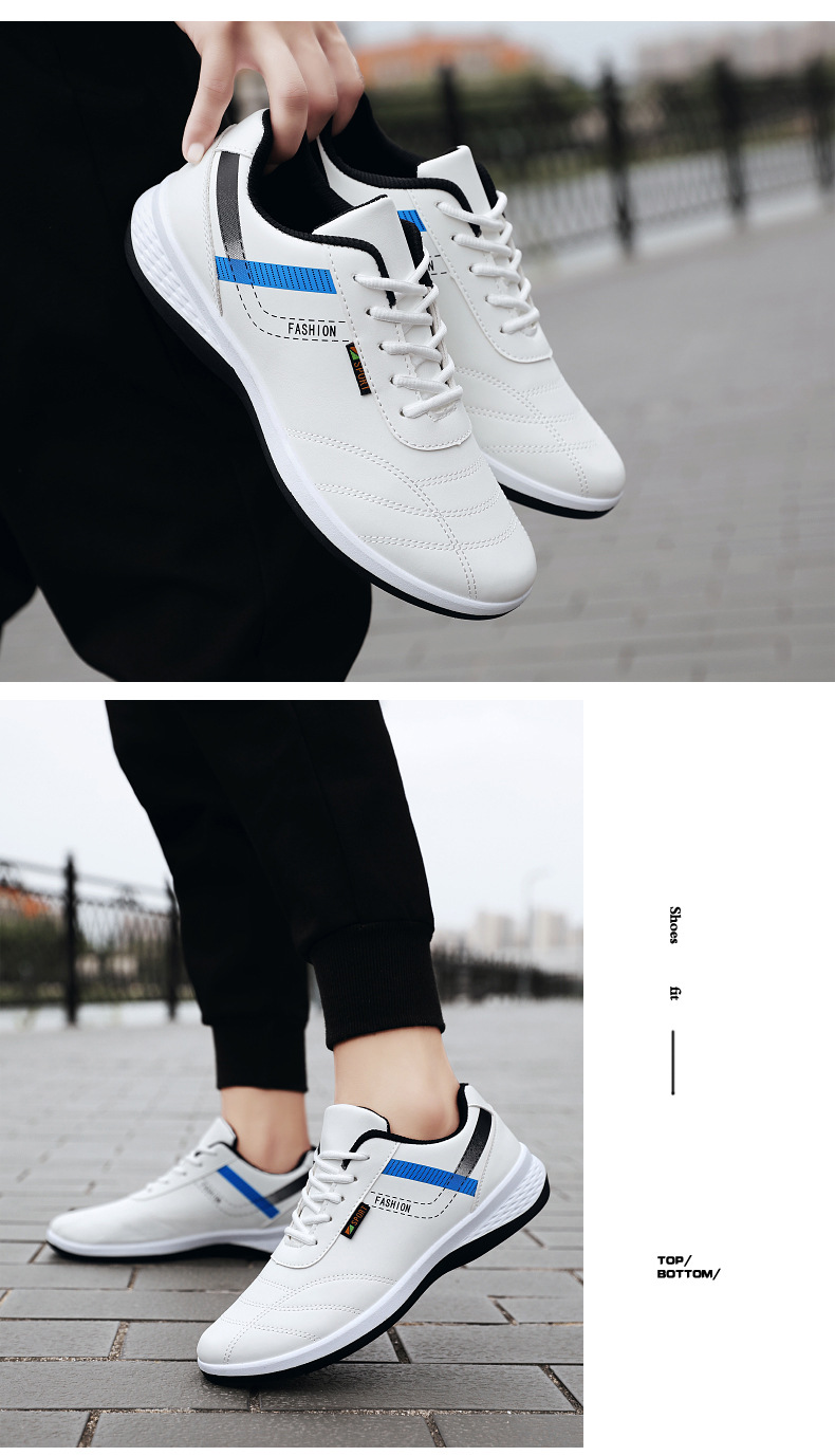 Herren Lederschuhe Sneakers Mesh Stoff Rutschfeste Bequeme Atmungsaktive Schuhe Sneakers_voghion.com