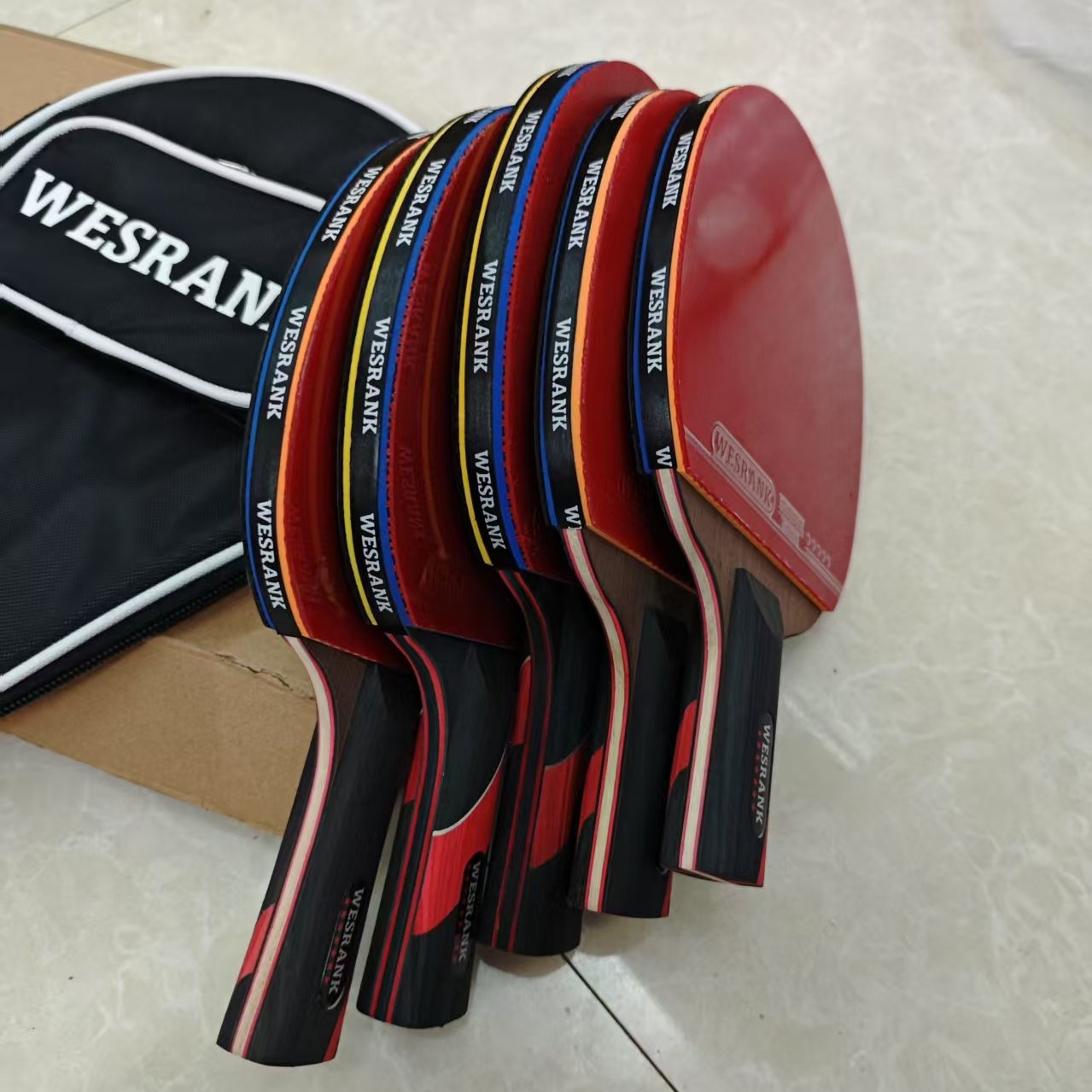 Professional Competition-Grade Defect Treatment 9-Star 7-Star Carbon Table Tennis Racket Straight Shot Horizontal Shot Table Tennis Racket