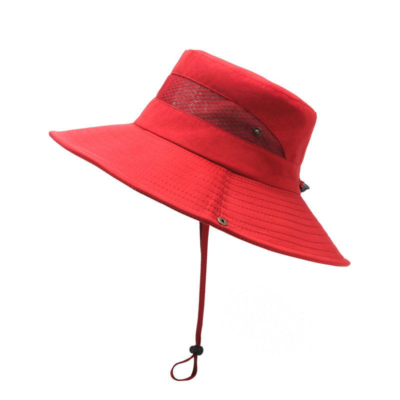 Vintage Sun Hat Outdoor Protection For Men, Sun Outdoor Hiking Sun-blocking Breathable Fishing Hat, New Men's Fisherman Hat_voghion.com