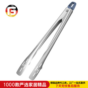 Stainless steel nylon food clip kitchen multifunctional barbecue steak clip baking bread clip fried fish barbecue food clip