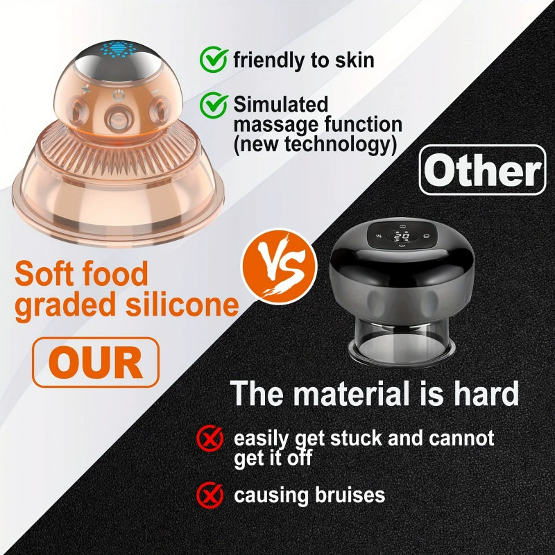 Silicone handheld massager, new collection, (Cross-border trading)