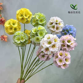 批发婚礼布置绣球花排户外仿真花摄影家居装饰风车果绣球花仿真花
