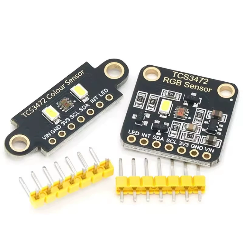 Модуль распознавания цвета TCS3472 RGB, плата разработки, I2C датчик распознавания цвета